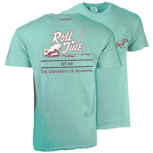 ROLL TIDE WAVE UA CC S/S TEE ISLAND REEF
